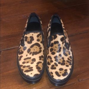 Gucci leopard print calf hair sneaker